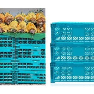 Plastic Foldable <b>Crates</b> Plastic <b>Crates</b> for Fruits and Vegetables Agricultural Collapsible Plastic <b>Crate</b> - Product Image 5