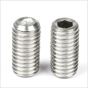 Hao Xiang Hao Jin Juego de tornillos de fijación con hexágono interior de acero inoxidable 304 M3 M6 M10, sin cabeza, avellanados, DIN916 Grado A - Product Image 1
