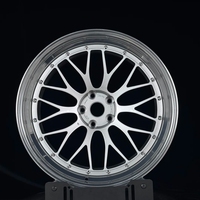 LZT-285 Jantes multi-rayons 2 pièces, nouveau design, 5 trous, 19, 20, 21 pouces, disque profond en aluminium triple chrome, profil 5x112 5x130 pour M2