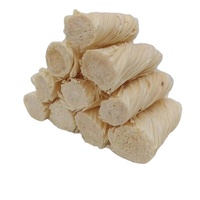RY5200 Allume-feu portable en bois de peuplier naturel et cire, coupe-vent et étanche, pour camping, cuisson, barbecue et cuisine extérieure