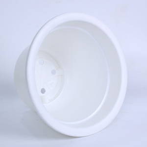 PP Plastic Round Garden <b>Pot</b> with Wide Edge and Drainage Holes, Professional Nursery Container for Ornamentals <b>Succulents</b> - Product Image 3