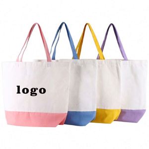 Sac fourre-tout en toile de coton réutilisable imprimé sur mesure, sac de voyage, sac de pique-nique, sac cadeau en toile de coton - Product Image 2
