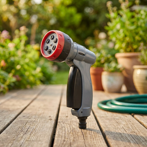 Bouton poussoir 5 modèles pistolet à eau de jardin réglable pulvérisateur de jardin multifonction pulvérisateurs électriques outils de jardinage - Product Image 2