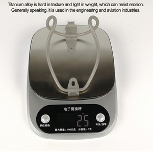 OEM/ODM Support de vélo en alliage de titane 25g ultraléger pour vélo de route et de montagne Cage de bouteille d'eau Support de bouilloire pour vélo Pièce de cyclisme en titane - Product Image 5