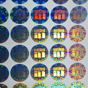 Bulk order Customized Waterproof Holographic Laser <b>Stickers</b> Die Cutting <b>Sticker</b> Logo Holographic <b>Sticker</b> - Product Image 5
