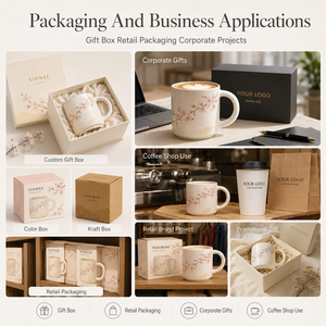 Promotional <strong>Bone</strong> <strong>China</strong> Ceramic <strong>Mug</strong> 15 Oz <strong>Large</strong> Capacity Leak Proof Coffee Cup Gift Box for Advertising Gifts Low MOQ Supplier - Product Image 5