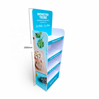 Présentoir personnalisé en PVC pour aliments pour animaux de compagnie, support de présentation pour friandises pour chiens et collations pour chats, étagère de merchandising pour animaleries, présentoir de point de vente