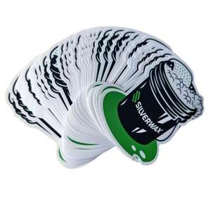 Uso al aire libre personalizado resistente a la intemperie troquelado Logo ventana pegatina letras calcomanías personalizado parabrisas parachoques vinilo coche pegatina - Product Image 1