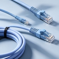 Cable de Red Ethernet Cat5e UTP RJ45 con Cubierta de PVC de 24 AWG, 3 m, 5 m, 10 m, 15 m, 20 m, 30 m para el Hogar, Oficina, PC, Impresora, Portátil, Internet