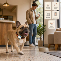 Traceur GPS pour animaux de compagnie G67, suivi de localisation précis, historique des itinéraires, géolocalisation, application de suivi de localisation gratuite