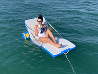 Sièges flottants gonflables en PVC avec technologie Drop Stitch, chaise longue gonflable, siège SUP pour l'extérieur