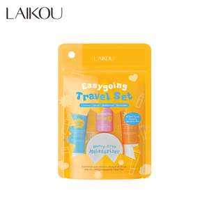 LAIKOU Private Label Travel Skin Care Sets <b>Face</b> Toner & Facial Lotion Cream <b>Sunscreen</b> Skincare Care Product Moist Starter Kit - Product Image 4