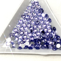 1440 pièces de strass en verre cristal à dos plat, de forme diamant, de taille SS6 à SS30, pour la décoration de gobelets, le nail art, etc.