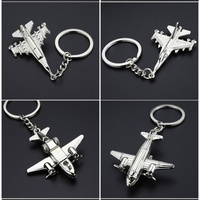 Llavero de Viaje de Metal de Aleación de Zinc 3D con Diseño de Avión, Estilo Vintage, con Logotipo Personalizado, Venta al Por Mayor de Oneway Fashion Cartoon