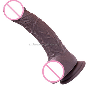 Consolador de mujer personalizado al por mayor piel real silicona líquida dildo amante consolador clásico 7,9 pulgadas - Product Image 2
