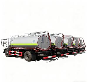 Camion de vidange des eaux usées chimiques Euro 2, 8000 litres, 8 tonnes, 6x4, hermétique et anti-fuite - Product Image 4