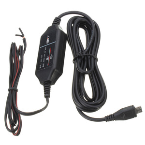 สายแปลงไฟ MicroUSB 12V 24V เป็น 5V DC DC สำหรับกล้องติดรถยนต์และระบบนำทาง - Product Image 3