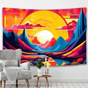 ผ้าทอลายพิมพ์ลายอนิเมะสำหรับตกแต่งบ้านผ้าทอแบบออร์แกนิก gahumi huiupior - Product Image 4