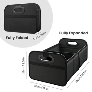 Organizador de Maletero de Coche Plegable y Portátil KS, Bolsa de Almacenamiento para Camioneta, SUV, Plegable, Multifuncional, de Poliéster 300D, 2 - Product Image 6
