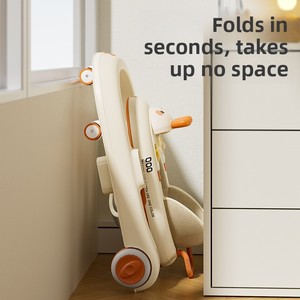 Andador Plegable <span class=keywords><strong>de</strong></span> Plástico Educativo para Niños Pequeños, Antivuelco, <span class=keywords><strong>de</strong></span> 6 a 18 <span class=keywords><strong>Meses</strong></span>, Multifuncional, con Capacidad <span class=keywords><strong>de</strong></span> Carga <span class=keywords><strong>de</strong></span> 10 kg - Product Image 3