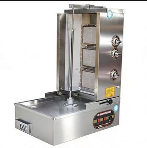 Machine à griller commerciale sans fumée avec brochettes rotatives électriques automatiques et fonction de production de brochettes pour restaurant - Product Image 2