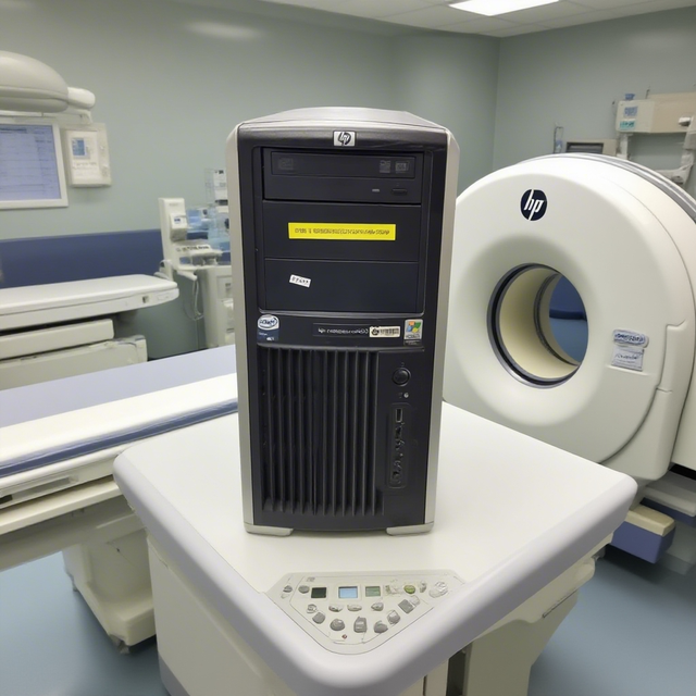 HP8200 MRI Imaging Host Computer P/N 517866-16 with Wire Leads and CTPET