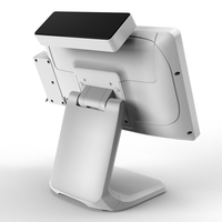 Le fabricant fournit le dernier modèle 15.6 "ST9800 Dual Touch Screen Pos Android Pos System