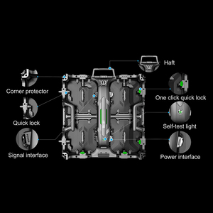 Pantalla LED de Alquiler para Exteriores P3.9 Personalizada, Ahorro de Energía, LEDs SMD1921, Temperatura de Color Ajustable, 100,000 Horas de Vida Útil para Pantallas - Product Image 2