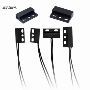 NO NC Magnetic Reed Switch Sensors Small Proximity Switch 2 Wires Magnetic Door Switch Sensor For Door Window Contacts