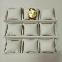 Plateau de rangement et de présentation pour montres et bijoux Qimei JH616, en stock usine