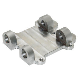 Pièces d'actionneur de robot personnalisées de haute précision, anodisées dures, usinées par CNC, <span class=keywords><strong>bande</strong></span>/tube en aluminium durable - Product Image 1