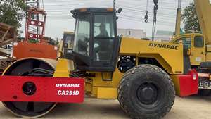 Rodillo de carretera usado de Venta caliente de China Dynapac CA251 a la venta en Shanghai Buena calidad Buen estado Precio barato Marca de Japón - Product Image 5