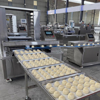 Machine commerciale d'agencement de pains vapeur, chargeur automatique de plateaux, machine de placement de plateaux alimentaires