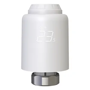 Vanne de radiateur thermostatique intelligente MOES ZigBee Thermostat de contrôleur de température intelligent programmable numérique