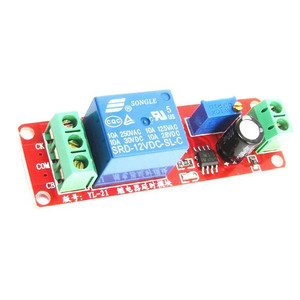 Wholesale <strong>NE555</strong> Delay Relay Module Monostable <strong>Timer</strong> Switch Relay On-Off Switch DC 12V 0~10S Shield Delay Power Switch - Product Image 3