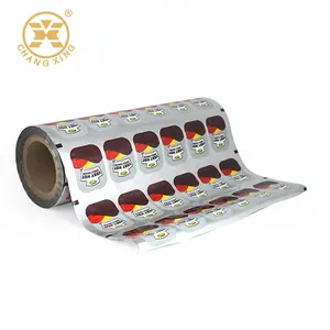 PS/PP/PET/PLA Cup Sealing Film Heat Seal Lidding Film Food Tray Packaging Jelly Yogurt Cover Easy Peel Off Film
