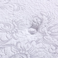Matelas double sur mesure en mousse à mémoire de forme compressée à ressorts ensachés, antibactérien et respirant, pour mobilier de maison