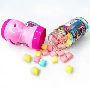 儿童塑料玩具填充甜糖果多种口味耐嚼薄荷