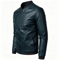Nouvelle veste en cuir pour l'extérieur Printemps-Automne 2026, style motard coréen, coupe ajustée, col de haute qualité, manches longues, fermeture éclair