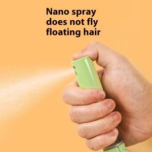 Peine de Masaje con <span class=keywords><strong>Spray</strong></span> Limpiador para Gatos, Recargable, Ecológico y Antipulgas, Eliminación de Pelo Flotante con un Solo Botón, Suministros de Aseo para Mascotas - Product Image 3