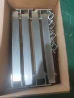 Supports de montage réglables pour panneaux solaires de balcon pour 2 modules photovoltaïques