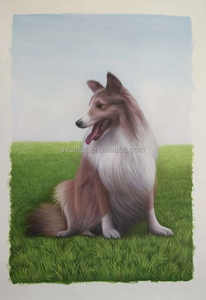 Fatti a mano comprare arte pittura cane tela dipinta a mano parete olio cani arte tela pittura a olio per la decorazione della casa - Product Image 3