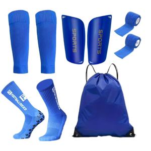 Allenamento per adulti 5 pezzi un Set di <span class=keywords><strong>parastinchi</strong></span> calze da calcio e maniche da calcio, fasciatura sportiva, zaino, <span class=keywords><strong>parastinchi</strong></span> - Product Image 3