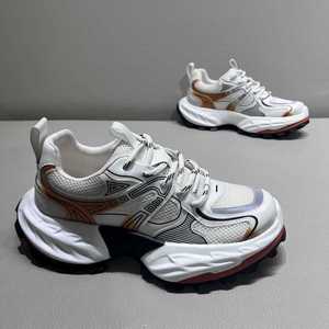 Chaussures de course d'été légères pour hommes, chaussures décontractées à la mode, semelle souple antidérapante, chaussures en maille - Product Image 5