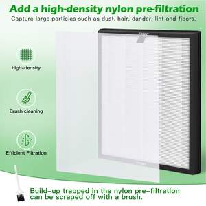 ไส้กรองเครื่องฟอกอากาศ HEPA แท้ HY4866ใช้ร่วมกับอุปกรณ์ทำความสะอาด <span class=keywords><strong>M1</strong></span> Morento และ Yiou ได้ - Product Image 3