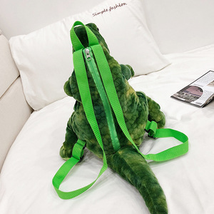 Mochila <span class=keywords><strong>de</strong></span> peluche <span class=keywords><strong>de</strong></span> animales para niños y niñas, juguetes grandes <span class=keywords><strong>de</strong></span> dinosaurio personalizado, mochila escolar <span class=keywords><strong>de</strong></span> recuerdo, venta al por mayor - Product Image 4