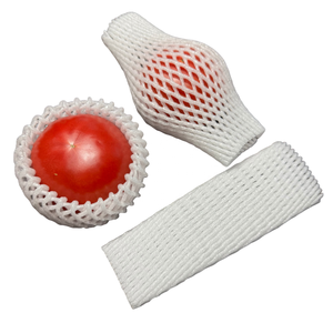 Manchon en filet de mousse EPE respirant et extensible pour l'emballage protecteur en gros des légumes (tomates, poivrons, carottes, oignons, concombres) - Product Image 5
