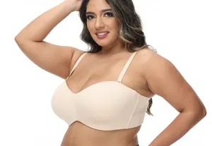 Hot Sale Women Underwear Strapless Breastfeeding Bra Breathable High Support Seamless Women's Strapless Bra