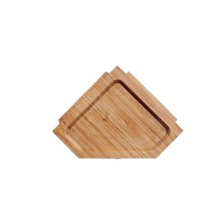 Wooden Cheese Board <b>Set</b> Modular Serving Tray Solid Wood Irregular Shape For Kitchen Dining - Product Image 5