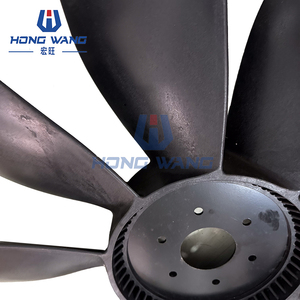 พัดลม3827491สำหรับรถขุดรถตักล้อ L110E L90H L120G L90E L110H การทำงานที่ราบรื่น - Product Image 1